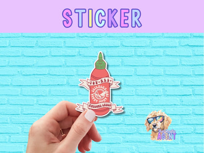 Awesome Sauce Vinyl Sticker | Funny Sticker | Laptop Sticker | Sarcastic Sticker | Water Bottle Sticker | Kindle Sticker | Food Sticker