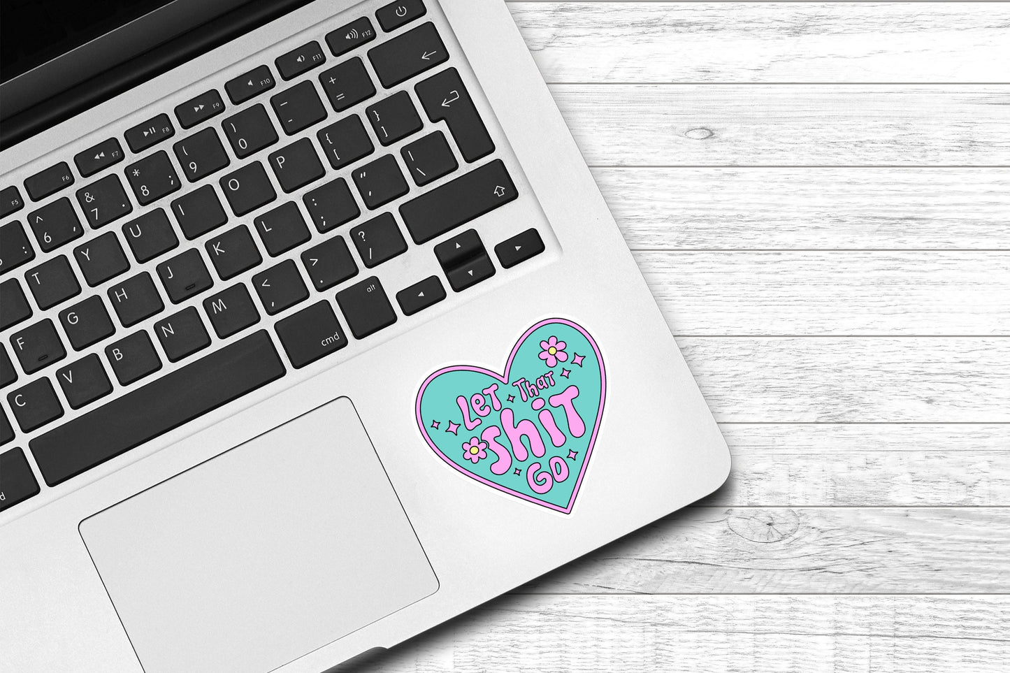 Let That Stuff Go Vinyl Sticker | Funny Sticker | Laptop Sticker | Cute Sticker | Water Bottle Sticker | Preppy Sticker | Kindle Sticker