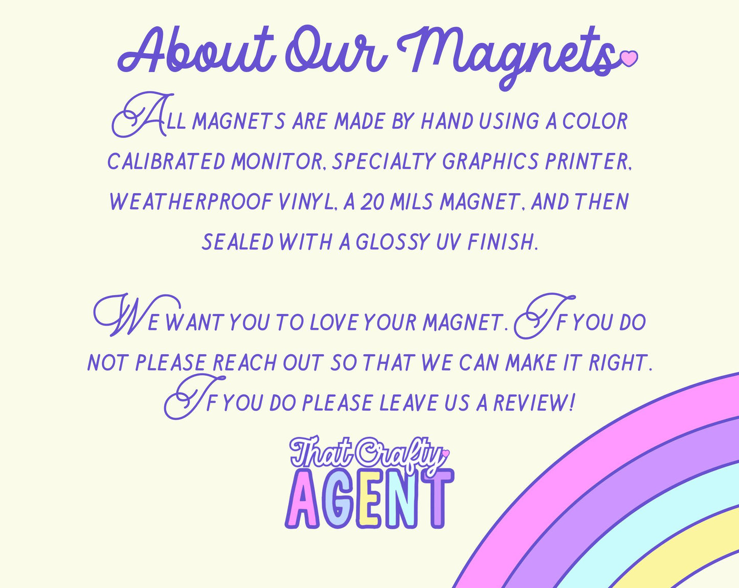 Manifest That Funny Fridge Magnet | Handmade | Locker Magnet | Sarcastic | Gift | Pink