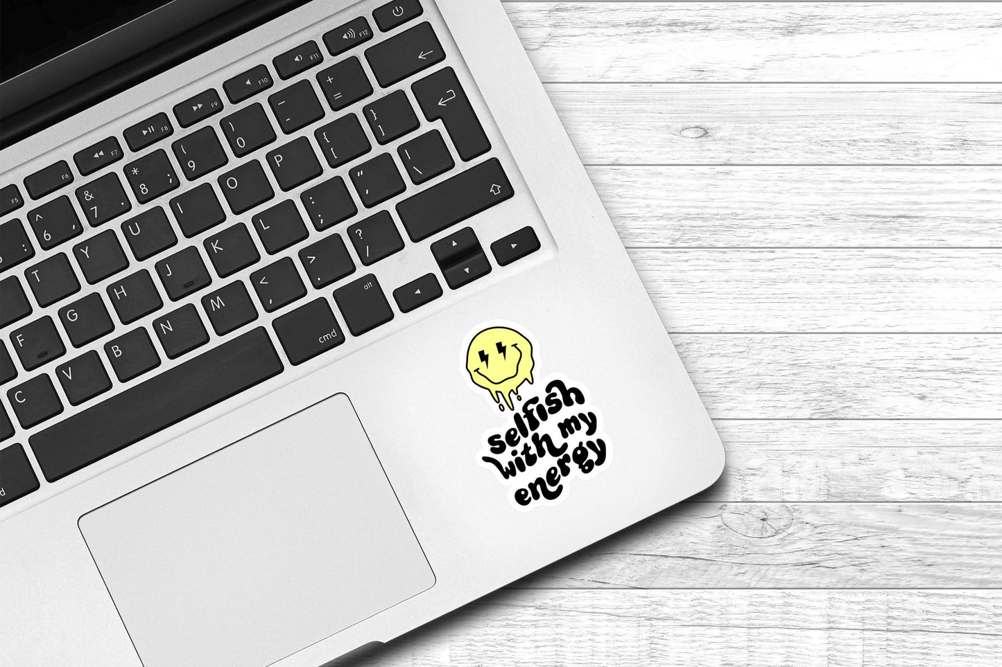 Selfish With My Energy Vinyl Sticker | Introvert Sticker | Water Bottle Sticker | Laptop Sticker | Antisocial Sticker | Preppy Sticker |