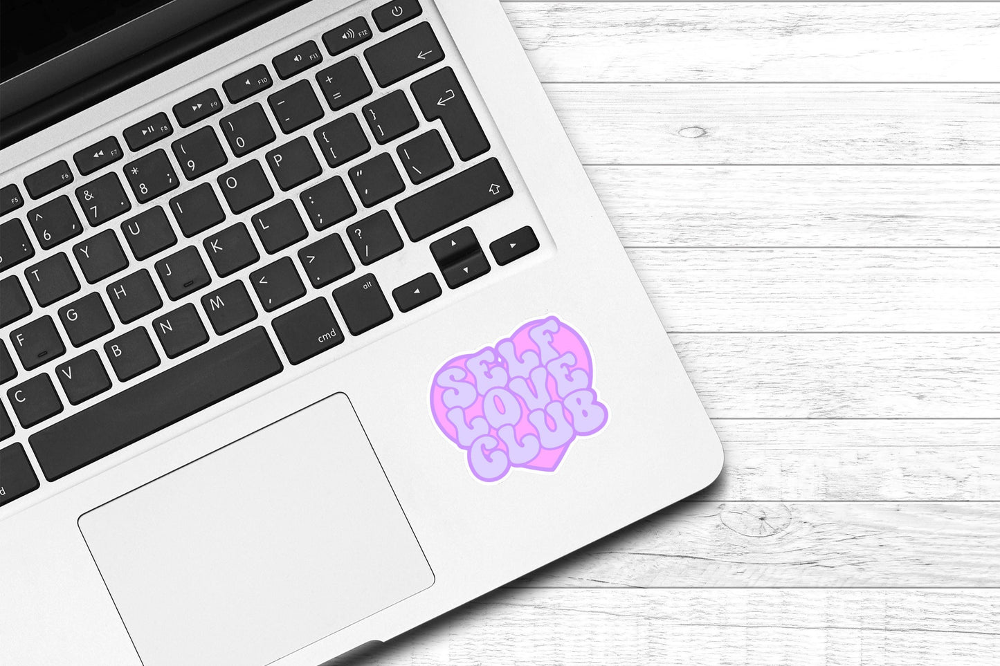 Self Love Club Vinyl Sticker | Cute Sticker | Water Bottle Sticker | Preppy Sticker | Laptop Sticker | Kindle Sticker | Girly Sticker