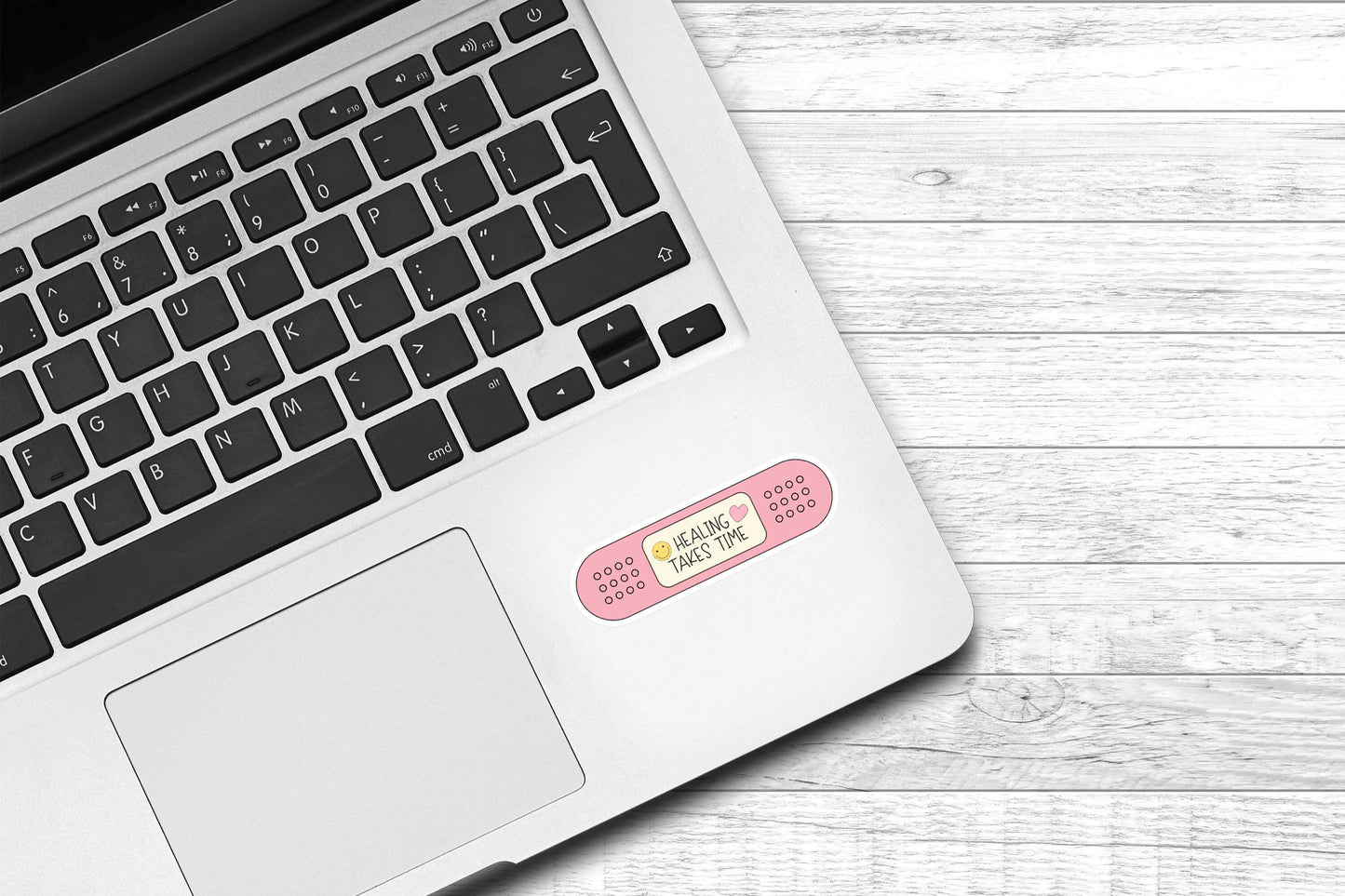 Healing Takes Time Vinyl Sticker | Mental Health Sticker | Trauma Awareness | Water Bottle Sticker | Laptop Sticker | Kindle Sticker |