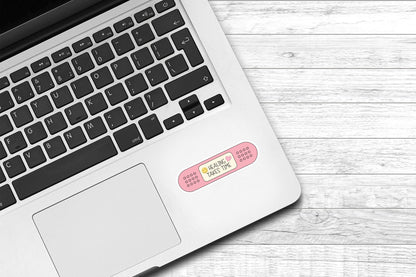 Healing Takes Time Vinyl Sticker | Mental Health Sticker | Trauma Awareness | Water Bottle Sticker | Laptop Sticker | Kindle Sticker |